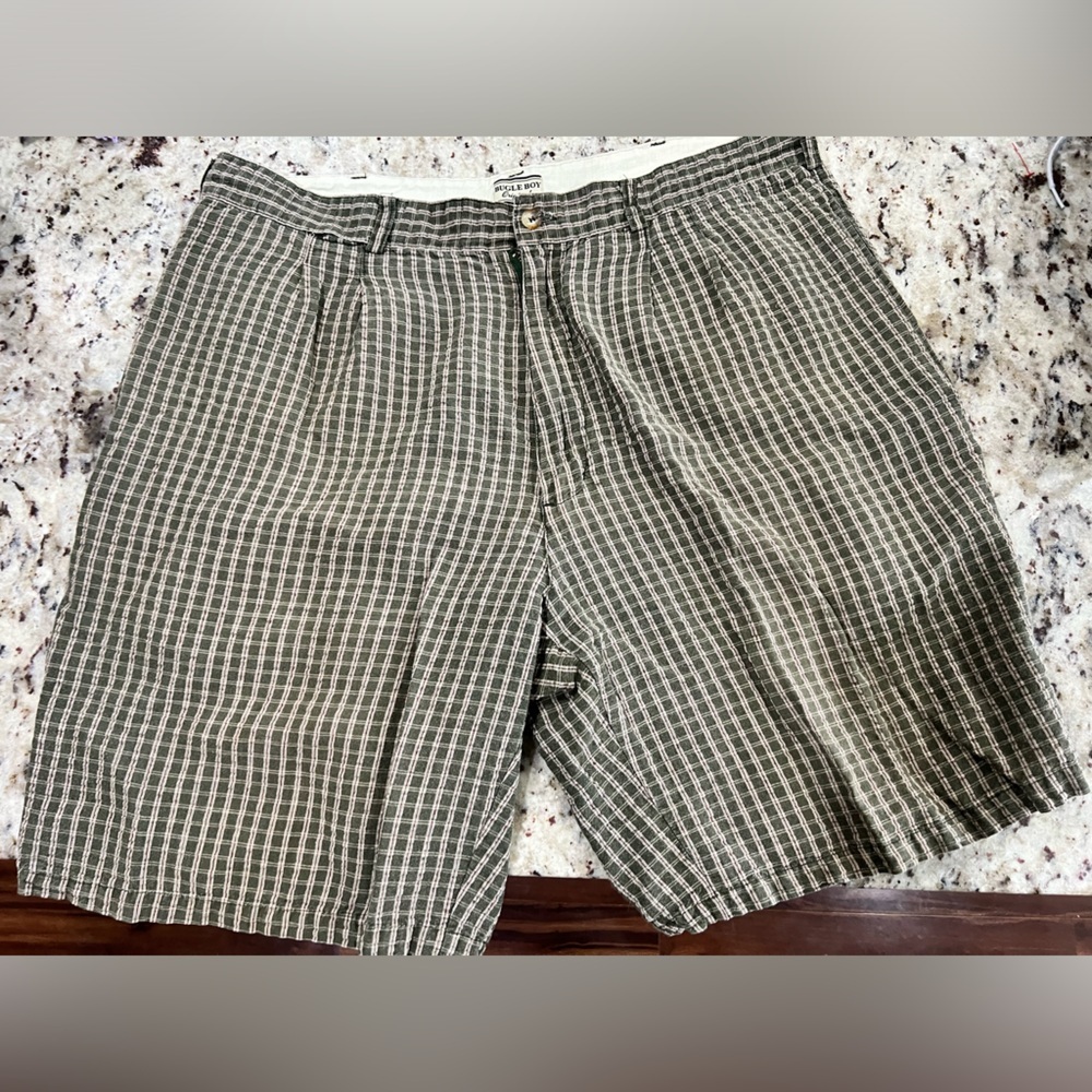Bugle boy Plaid Casual Shorts